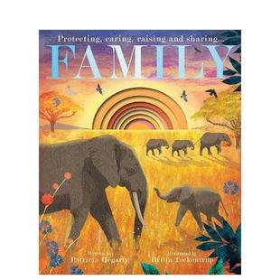 【预售】家庭Family英文儿童绘本虚构类Patricia Hegarty平装Little Tiger Press进口原版书9781838916510