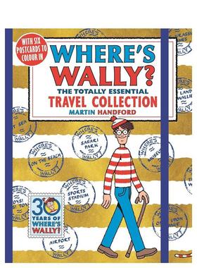 【现货】【威利在哪里】旅行套装【WHERES WALLY】 The Totally Essential Travel Collection英文儿童趣味3-6岁平装Martin Handf