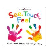 Priddy纸板书Priddy First 感官认知书 Book 观看 Sensory 现货 Books3 感受 书9 触摸 6岁进口原版 See英文儿童趣味Roger
