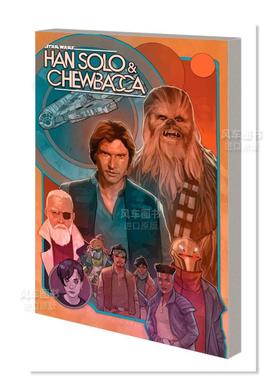 【预售】【Marvel】星球大战汉索洛和丘巴卡卷2英文漫画大平装进口原版书STAR WARS: HAN SOLO & CHEWBACCA VOL. 2 Marc Guggenh