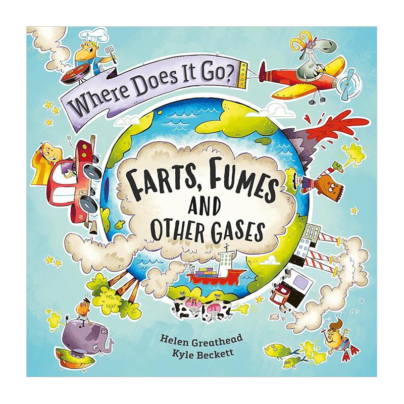 【现货】【它去哪儿了】屁烟和其他气体平装Where Does It Go?: Farts, Fumes and Other Gases英文儿童绘本知识百科6-9岁进口原