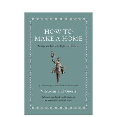 【预售】【How to轻哲学系列】优雅居所How to Make a Home英文社会科学精装Vitruvius  Princeton University Press