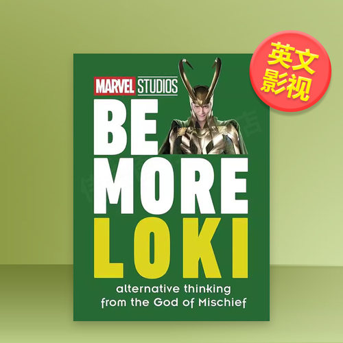 【预售】更像洛基英文生活影视进口原版书14岁以上Marvel Studios Be More Loki Dakin著DK出版