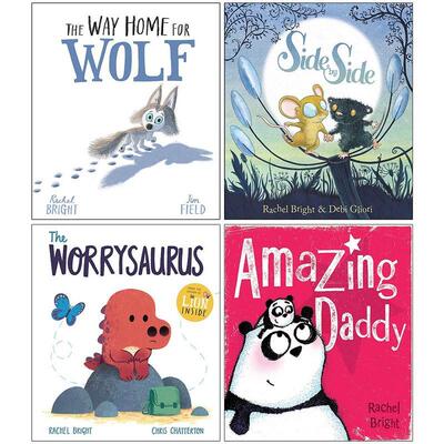 【现货】爱忧虑的小恐龙The Worrysaurus英文儿童绘本IP系列3-6岁平装Rachel Bright Chris Chatterton进口原版书Orchard Books97