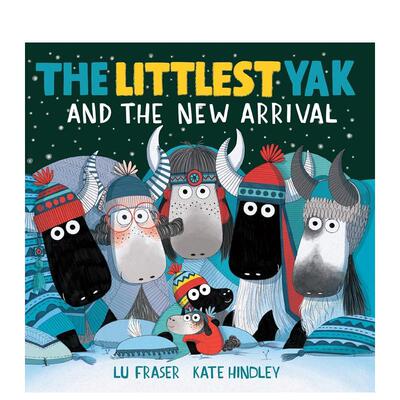 【预售】小的牦牛与新生儿The Littlest Yak and the New Arrival英文儿童绘本虚构类Lu Fraser平装Holiday House进口原版书978