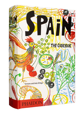 【现货】【烹饪书】西班牙英文餐饮进口原版书【The Cookbook】Spain精装Simone and Inés Ortega Phaidon Press