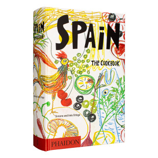 西班牙英文餐饮进口原版 Press Phaidon Simone 预售 烹饪书 and The 书 Ortega Cookbook Inés Spain精装