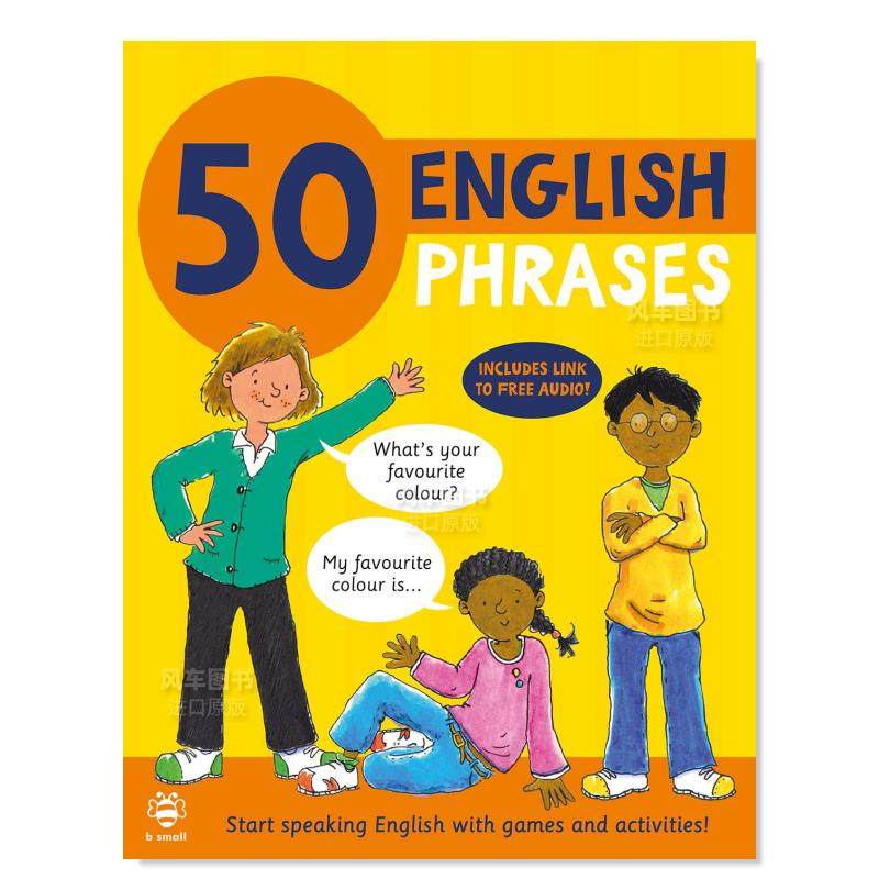 【预 售】50 个英语短语 【50 Phrases】50 English Phrases英文儿童自然拼读原版图书外版进口书籍Susan Martineau , Catherine B 书籍/杂志/报纸 儿童读物原版书 原图主图