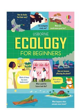 【现货】【少年商学院】读懂生态学【For Beginners】Ecology for Beginners英文青少年读物Andy Prentice 精装Usborne children’