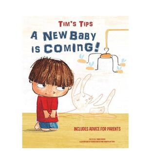 【预售】新生宝宝驾到新手父母救援指南A New Baby is Coming! 英文儿童绘本人际关系Chiara Piroddi精装White star进口原版书978