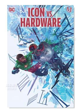 【预售】【DC Comics】图标与硬件英文漫画精装进口原版书Icon vs. Hardware Reginald Hudlin  Leon Chills
