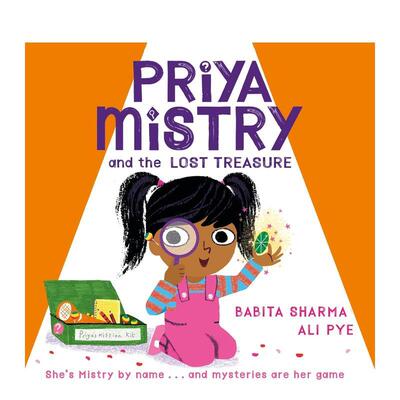 【预售】普里娅・米斯特里与失落的宝藏Priya Mistry and the Lost Treasure英文儿童绘本虚构类Babita Sharma平装Orchard Books3