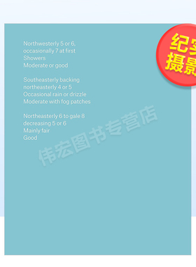 【预售】航海天气预报英文*影集纪实进口原版书精装14岁以上The Shipping Forecast Mark Power著GOST出版
