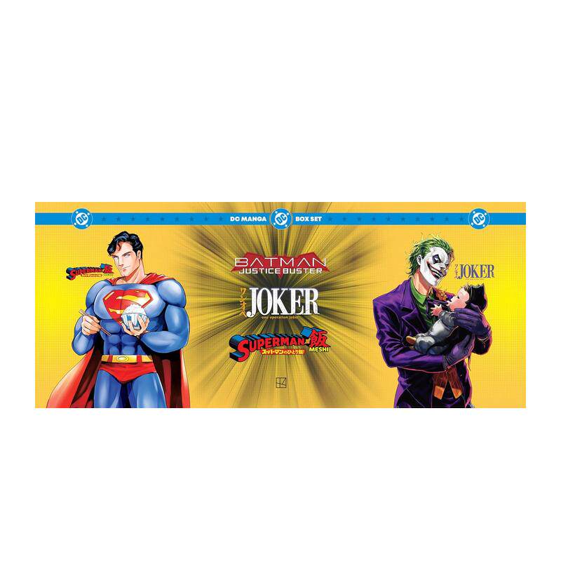 【预售】【DC Comics】DC 漫画套装DC Manga Box Set英文漫画Various盒装DC Comics进口原版书9781799500858
