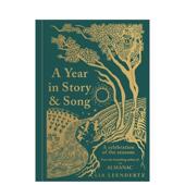 Lia Story Leendertz 书精装 Gaia Books 一年英文文学小说进口原版 14岁以上A 预售 故事和歌曲 Song and 外版 Year