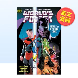 进口原版 蝙蝠侠超人世界之巅卷4英文漫画平装 Superman Vol. Return Finest Comics World King 书Batman 现货