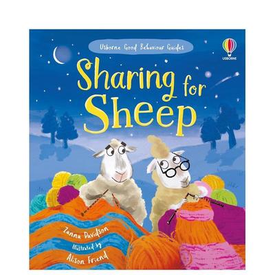 【现货】【品格培养手册】乐于分享的绵羊【Good Behaviour Guides】Sharing for Sheep英文儿童绘本人际关系Zanna Davidson精装U