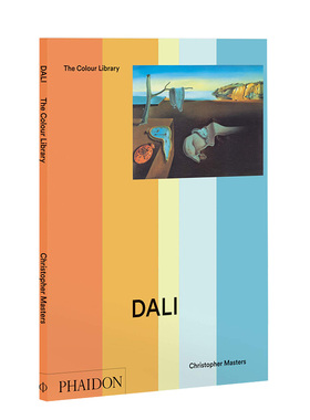 【预售】达利英文外国美术20世纪进口原版外版书简装【Colour library】DalíChrisher MastersPhaidon Press