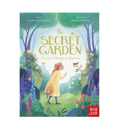【预售】秘密花园 插图版 The Secret Garden英文儿童故事Geraldine McCaughrean 平装Nosy Crow UK进口原版书9781805135418