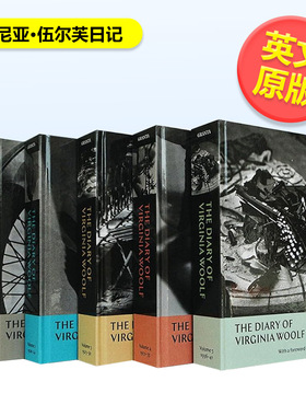 弗吉尼亚伍尔芙日记卷5 1936-41The Diary of Virginia Woolf: Volume 5 : 1936-41英文文学传记精装进口原版书Virginia