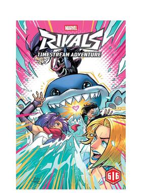 【预售】【Marvel】漫威争锋 时间流大冒险（漫威多元宇宙角色扮演游戏）Marvel Rivals: Timestream Adventure英文漫画图书平装进