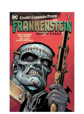 【预售】【DC Comics】生物突击队呈现弗兰肯斯坦S.H.A.D.E.特工苐一册英文漫画简装进口原版书Creature Commandos Present: Fra