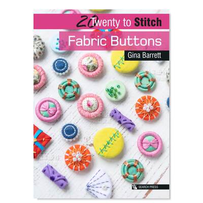 【预 售】20针：织物纽扣 【Twenty to Make】20 to Stitch: Fabric Buttons英文手工制作原版图书外版进口书籍Gina Barrett