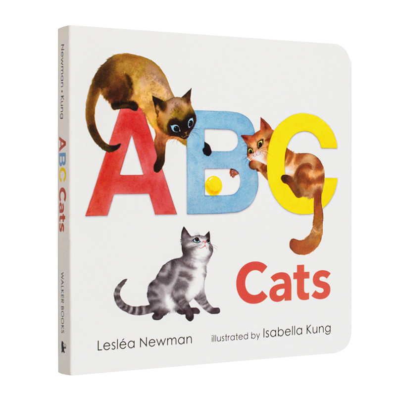 【现货】猫咪小书：字母 ABC Cats: An Alpha-Cat Book英文儿童绘本原版图书进口书籍Lesléa Newman 书籍/杂志/报纸 原版其它 原图主图