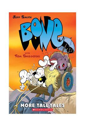 【预售】更多传奇故事图画小说More Tall Tales A Graphic Novel 英文儿童漫画9-12岁平装进口原版书Jeff Smith Graphix