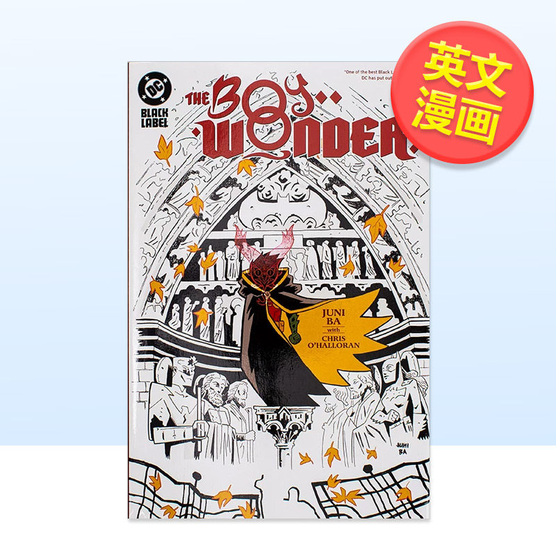 【预售】【DC Comics】达米安罗宾神奇小子 精装版合集The Boy Wonder英文漫画Juni Ba精装DC Comics进口原版书9781799500322