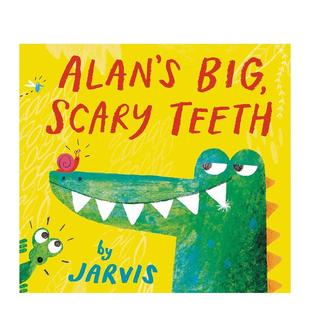 阿伦可怕 大牙齿Alan’s UK3 现货 6岁进口原版 Books 2017英国V&A博物馆插画大奖 Walker Big英文儿童绘本插画师Jarvis平装