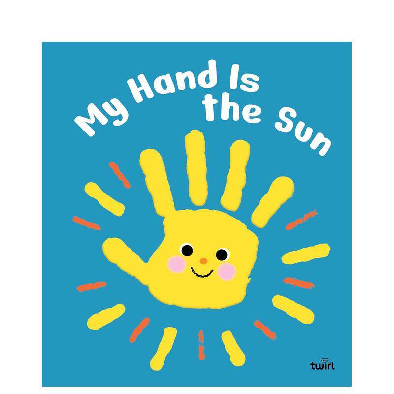 【现货】小手变太阳 魔法手影书My Hand is the Sun英文儿童趣味纸板书Christine Naumann-VilleminTwirl Books进口原版书9782408