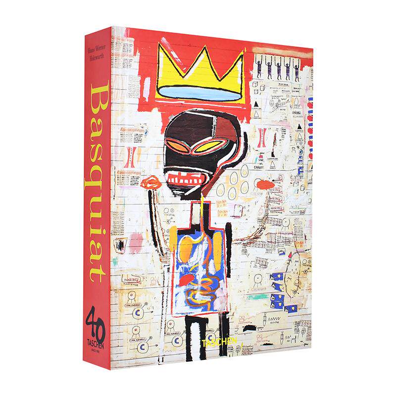 【现货】巴斯奎特- Taschen40周年纪念版【40th Anniversary Edition】Basquiat英文外国美术20世纪Hans Werner Holzwarth精装TAS