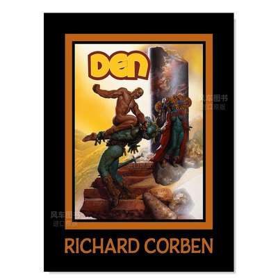 【预 售】DEN 卷1：无处可去英文漫画进口原版书DEN Volume 1: Neverwhere精装Richard Corben Dark Horse