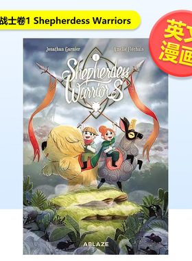 【预售】牧羊女战士卷 1 Shepherdess Warriors Vol 1英文儿童漫画6-9岁平装进口原版书 Ablaze