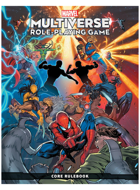 【预售】【Marvel】漫威多元宇宙角色扮演游戏核心规则手册英文漫画精装进口原版书Marvel Multiverse Role-playing Game: Core