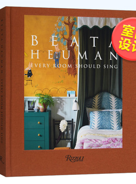 【现货】贝娅塔·休曼:每个房间都在歌唱英文室内设计师/工作室精装进口原版外版书籍Beata Heuman:Every Room Should Sing