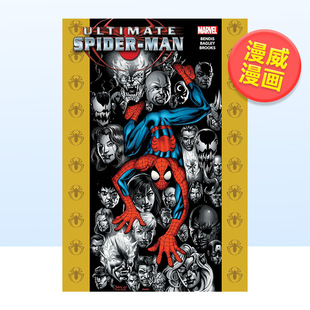 蜘蛛侠收藏合集Vol.3英文漫画精装 Bendis Michael Omnibus 现货 Marvel Vol. 书Ultimate 进口原版 Brian Spider Man
