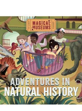 【预售】神奇博物馆自然历史冒险Magical Museums英文儿童故事Ben Hubbard6-9岁平装Wayland进口原版书9781526323231