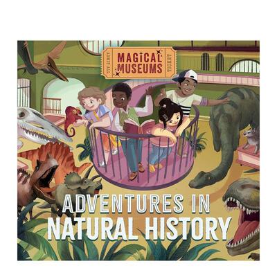 【预售】神奇博物馆自然历史冒险Magical Museums英文儿童故事Ben Hubbard6-9岁平装Wayland进口原版书9781526323231