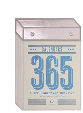 【现货】365日历设计善本英文平面设计SendPoints善本进口原版书14岁以上365 Calendar designSendPoints善本