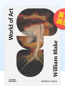 【现货】【T&H】威廉布莱克（第二版）英文艺术技法与入门赏析进口原版书平装【World of Art】William Blake  Kathleen Raine a