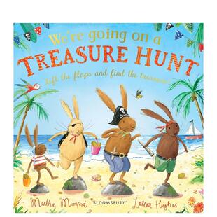 【预售】宝藏猎人出发啦We're Going on a Treasure Hunt英文儿童绘本虚构类Martha Mumford纸板书Bloomsbury6-9岁进口原版书9781