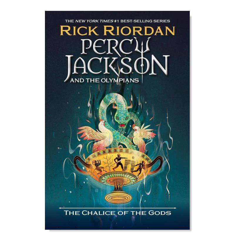 【现货】珀西·杰克逊与奥运选手：众神的圣杯英文原版进口书精装Percy Jackson and the Olympians: The Chalice of the Gods