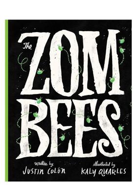 【现货】僵尸蜜蜂Zombees英文儿童绘本节日庆典Justin Colon精装S&S Books for Young Readers3-6岁进口原版书9781665922500