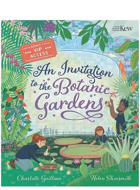 【预售】植物园邀请函An Invitation to the Botanic Gardens英文儿童绘本动物生态环保Charlotte Guillain平装Welbeck publishin