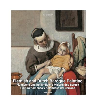 【现货】佛兰德和荷兰巴洛克绘画【Art Periods & Movements】Flemish 英文外国美术15至18世纪Uta Hasekamp精装Koenemann进口原版