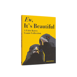 【预售】【Andrews】咦真美 我能有什么坏心思呢 ins知名画家乔舒亚全新力作【False Knees】Ew, It's Beautiful英文漫画图书Josh