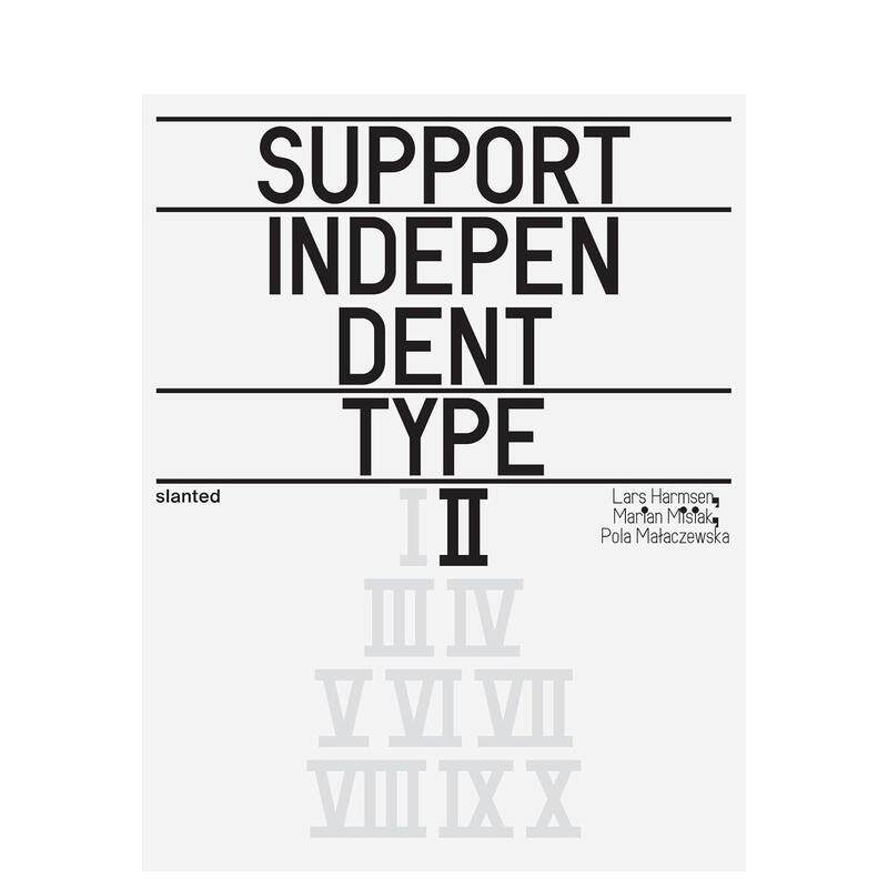 【预售】独立字体设计IISupport Independent Type II英文平面设计字体图案标志Lars Harmsen平装Slanted Publishers进口原版书97
