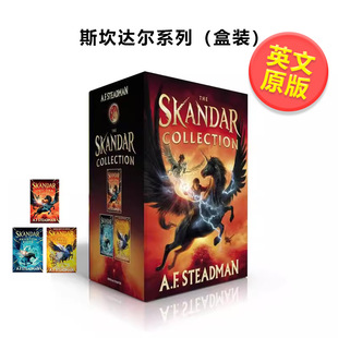 盒装 Boo SteadmanS&S Collection 预售 斯坎达尔系列 Boxed 外版 英文青少年读物进口原版 A.F. 书精装 Set 14岁以上Skandar